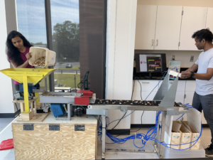 prototype of the Wiregrass AI Peanut Sorter